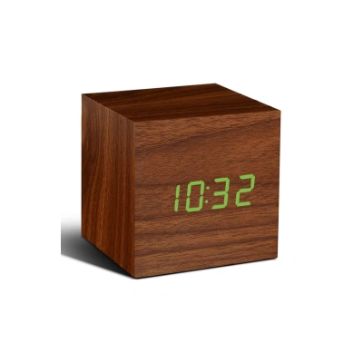 Stolní hodiny Gingko Design Cube Click Clock