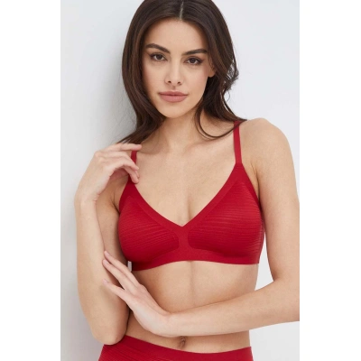 Podprsenka Chantelle SOFT STRETCH červená barva