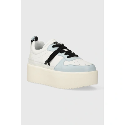 Kožené sneakers boty Inuikii Colette Low bílá barva, 30102-800