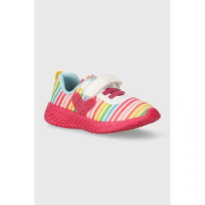 Dětské sneakers boty Agatha Ruiz de la Prada růžová barva