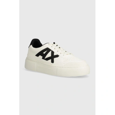 Sneakers boty Armani Exchange béžová barva, XDX147 XV830 T052