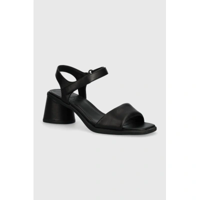 Kožené sandály Camper Kiara Sandal černá barva, K201501.006