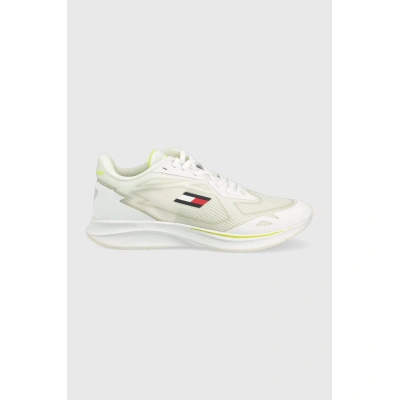 Sportovní boty Tommy Sport Sleek bílá barva