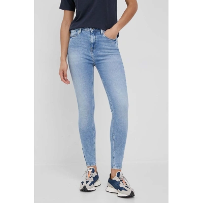 Džíny Pepe Jeans Dion Zip dámské, medium waist