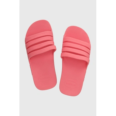 Pantofle Havaianas SLIDE STRADI dámské, růžová barva, 4147117.7600