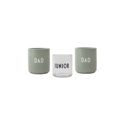 Sada hrnků Design Letters Family Gift Box 3-pack