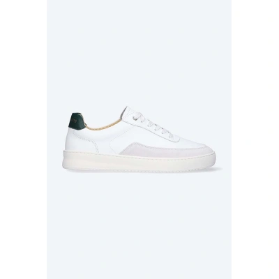 Kožené sneakers boty Filling Pieces Mondo Squash bílá barva, 46733331901.D