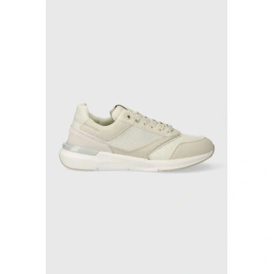 Sneakers boty Calvin Klein FLEXI RUNNER - NANO MONO béžová barva, HW0HW01858