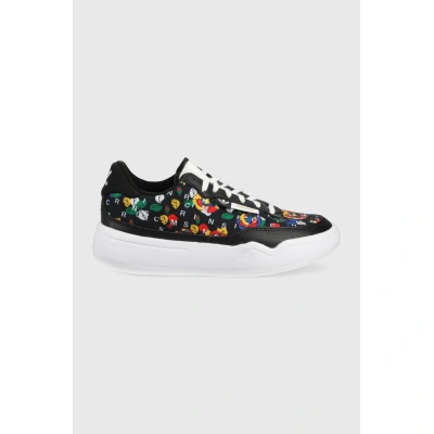 Sneakers boty adidas Originals Her Court X Rich Mnisi GW8569 černá barva