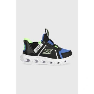 Dětské sneakers boty Skechers HYPNO-FLASH 2.0 BRISK-BRIGHTS černá barva