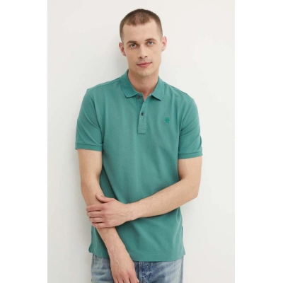 Polo tričko G-Star Raw zelená barva