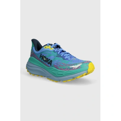 Běžecké boty Hoka Stinson 7 tyrkysová barva, 1141530
