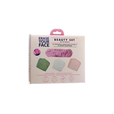 Sada na čištění obličeje Erase Your Face Beauty Set