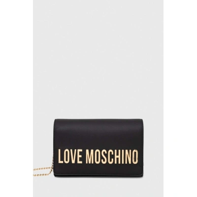 Kabelka Love Moschino černá barva