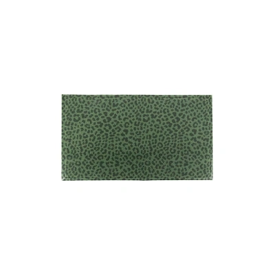 Rohož Artsy Doormats Green Leopard Doormat