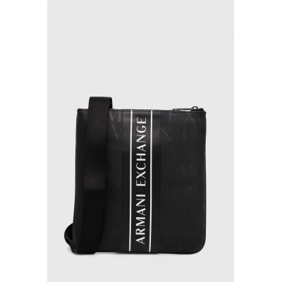 Ledvinka Armani Exchange černá barva, 952397 CC831