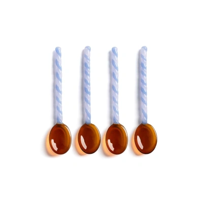 Sada lžiček &k amsterdam Spoon Duet Amber 4-pack