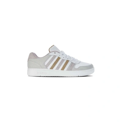 Kožené sneakers boty K-Swiss COURT PALISADES šedá barva, 96931.181.M