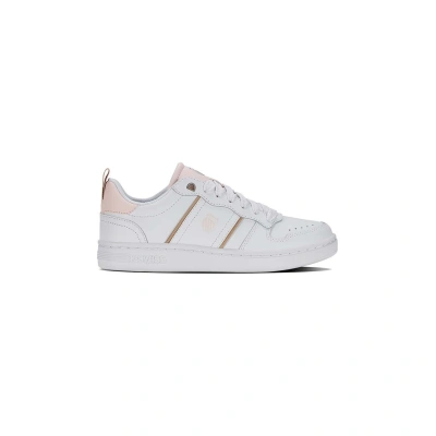 Kožené sneakers boty K-Swiss LOZAN MATCH LTH růžová barva, 98903.191.M