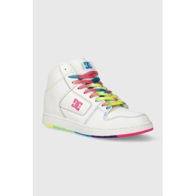 Sneakers boty DC Manteca bílá barva, ADJS100164