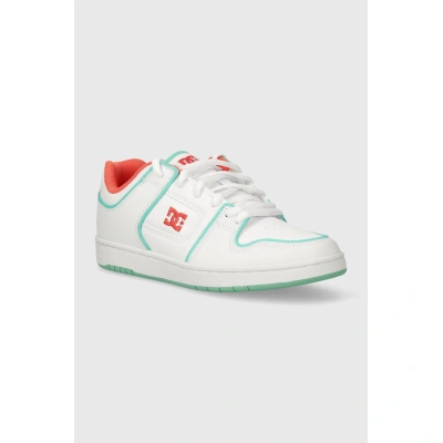 Sneakers boty DC Manteca bílá barva, ADYS100767