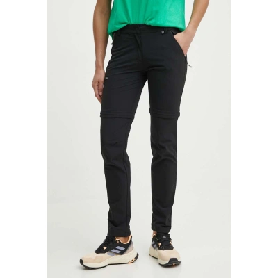 Outdoorové kalhoty Viking Rocklyn 2 in 1 černá barva