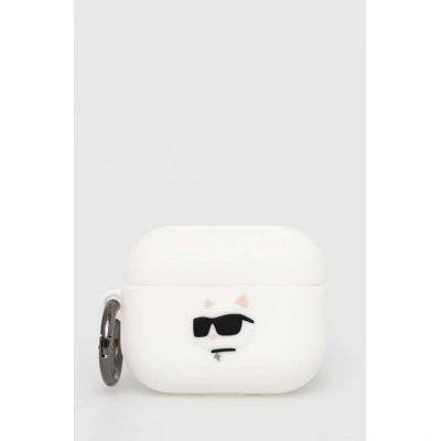 Kryt pro airpods pro Karl Lagerfeld AirPods Pro 2 cover bílá barva