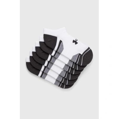 Ponožky Under Armour 3-pack pánské, bílá barva