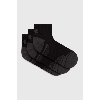Ponožky Under Armour 3-pack pánské, černá barva, 1379510