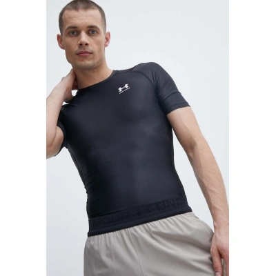 Tréninkové tričko Under Armour HG Iso-Chill Compression černá barva