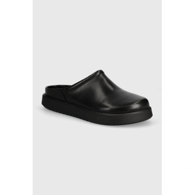 Kožené pantofle Vagabond Shoemakers NATE pánské, černá barva, 5393-001-20