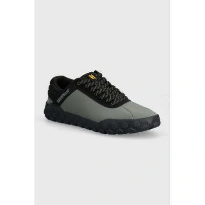 Kožené sneakers boty Caterpillar HEX + šedá barva, P111534