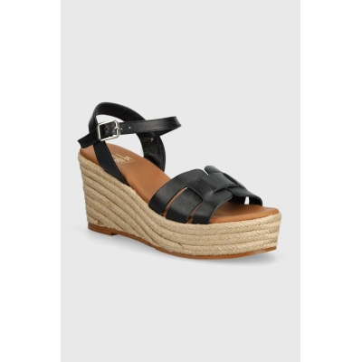 Kožené sandály Billi Bi černá barva, A5963