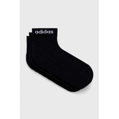 Ponožky adidas 3-pack černá barva, IC1303