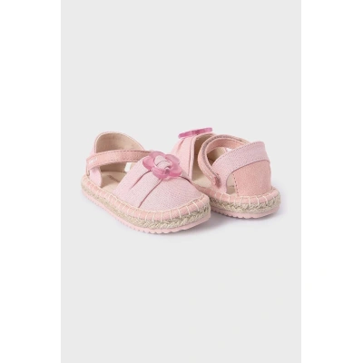 Dětské sandály Mayoral růžová barva