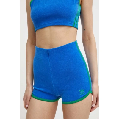 Kraťasy adidas Originals Short Shrts dámské, hladké, high waist, JG8059