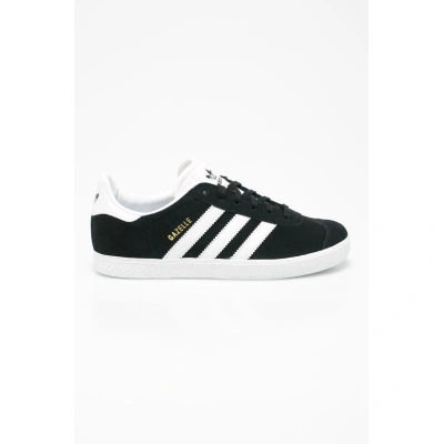 Dětské boty adidas Originals Gazelle černá barva, BB2502