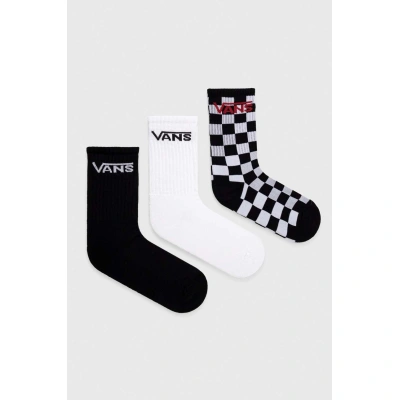 Dětské ponožky Vans VN000EZ1Y281 CLASSIC VANS CREW SOCK 3-pack