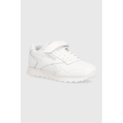 Dětské kožené sneakers boty Reebok Classic Royal Glide bílá barva, 100074611