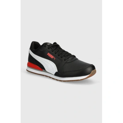 Sneakers boty Puma Runner v3 černá barva, 384855