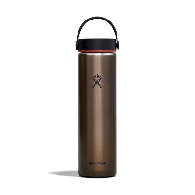 Termoláhev Hydro Flask 24 Oz Lightweight Wide Flex Cap B Obsidian hnědá barva, LW24LWB080