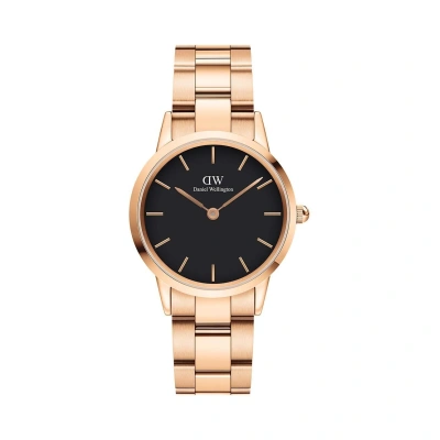 Hodinky Daniel Wellington Iconic Link růžová barva