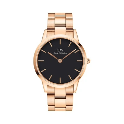 Hodinky Daniel Wellington Iconic Link 40 růžová barva