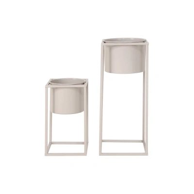 Sada květináčů se stojanem House Nordic Marla 2-pack