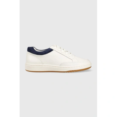 Kožené sneakers boty Lauren Ralph Lauren Hailey bílá barva, 802891469002