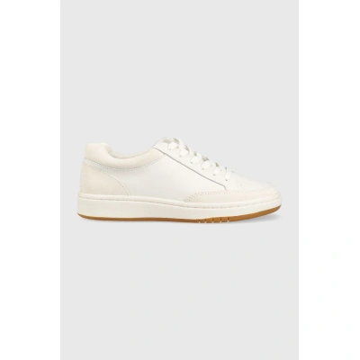 Kožené sneakers boty Lauren Ralph Lauren 802891469001 bílá barva, 802891469001