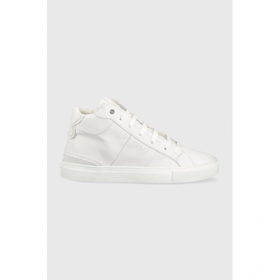 Sneakers boty Guess Todi Mid bílá barva, FM5TOM ELE12 OFFWH