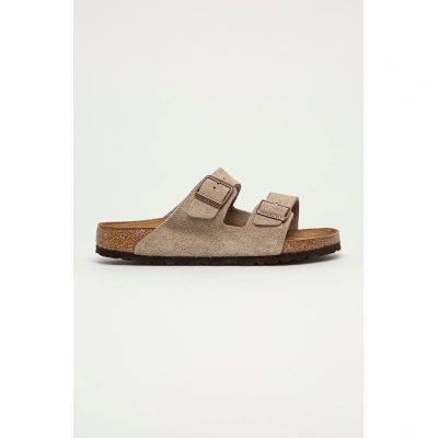 Pantofle Birkenstock Arizona SFB VL Taupe 951301, 951301-Taupe