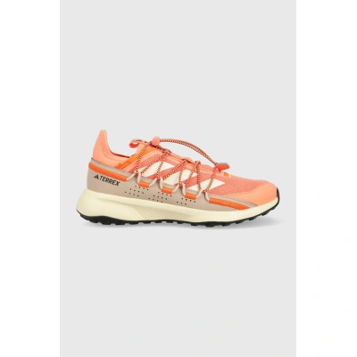 Boty adidas TERREX Voyager 21 dámské, oranžová barva, HQ0942-CORFUS/WHT