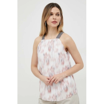 Halenka Armani Exchange dámská, bílá barva, s potiskem